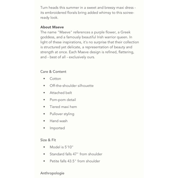 Anthropologie Esme Embroidery Maxi Dress | White + Red | Size Medium - Picture 6 of 13